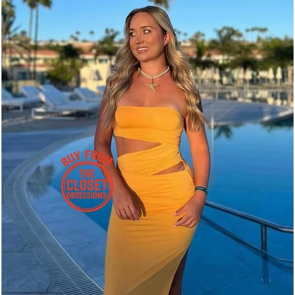 ZARA BLOGGER FAVE!!! Strapless Fitted Maxi Dress NWT LAST ONE - Picture 11 of 16